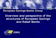 Overview and presentation of the structures of European savings 