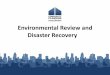 2016 CDBG DR Environmental Review Webinar Slides