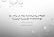 setting up and managing apache hadoop cluster with puppet