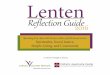 Lenten Reflection Guide