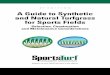 A Guide to Synthetic and Natural Turfgrass for Sports Fields