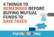4 Things To Remember Before Buying Mutual Funds To Save Taxes