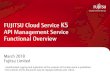 FUJITSU Cloud Service K5 API Management Service