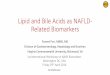Lipid and Bile acids as NAFLD-related biomarkers
