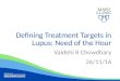 CONCURRENT SYMPOSIUM : SLE - Defining treatment targets in lupus : need of the hour - Dr Vaidehi Chowdhary