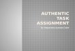 What is a Authentic task