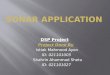 Sonar application (dsp)