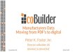 Manufacturers Data Moving from PDF's to digital