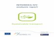 INTERREG IVC analysis report