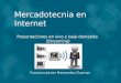 Mercadotecnia en internet presentaciones en vivo y bajo demanda