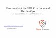 How to adapt the SDLC to the era of DevSecOps