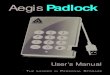 Aegis padlock manual