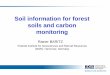 Soil information for forest soils and carbon monitoring - Rainer Baritz, Federal Institute for Geosciences and Natural Resources