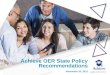 Achieve OER State Policy Recommendations