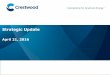 Crestwood strategic update april 2016