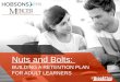 NUTS & BOLTS: BUILDING A RETENTION PLAN FOR ADULT LEARNERS