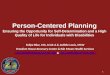 Person centered planning   for direct care employees