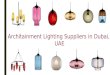 Architainment & Studio Lighting Suppliers in Dubai, UAE