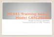 MCS51 Training board Model CATC2016A