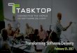 Transform software delivery with tasktop integration hub