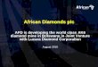 African Diamonds corporate presentation August 2010