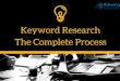 Keyword Research - The Complete Process for Beginners in SEO