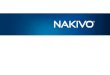 Nakivo overview
