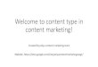 content type in content marketing