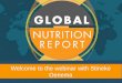Global Nutrition Report & Global Nutrition Architecture