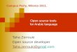 Open source Ayaspell Arabic Spell chekcer