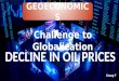 Decline of oil price