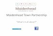 Maidenhead Town Partnership Pitch