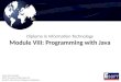 DITEC - Programming with Java