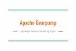 Apache Gearpump - Lightweight Real-time Streaming Engine