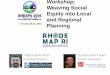 Weaving social equity into the urban planning process