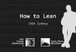 How to Lean