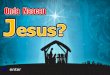 Onde nasceu Jesus?