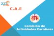 CAE Comisión de Actividades Escolares