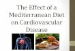 The effect of a Mediterranean Diet on Cardiovascular Disease
