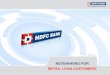 HDFC Bank NetBanking for Retail Loan Customers