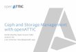 Ceph and Storage Management with openATTIC - SUSE MOST - 2016-06-07