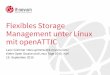 Flexibles Storage Management unter Linux mit OpenATTIC - Kielux 2015-09-18