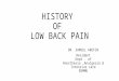 History of Low back-pain