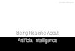 Being Practical About Artificial Intelligence (Forbes U30 Summit 2016)