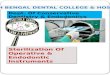 Sterilization of operative & endodontic instruments