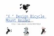 [Upgrade] "X" Design Motorcycle/Bicycle Mount holder for iPhone & Android