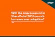 Will the improvement in Sharepoint 2016 search increase user adaption?