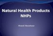 Natural Health Products Canada