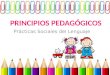Principios pedagogicos