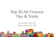 Top 20 AX Finance Tips & Tricks | Laura Cooper and Sheldon Basch